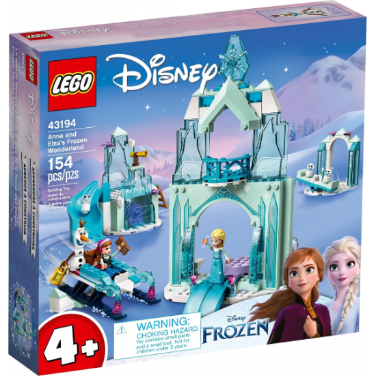 LEGO DISNEY Anna and Elsa's Frozen Wonderland 2021